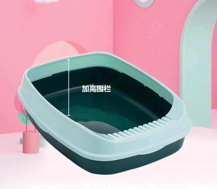 Cat Litter Box Semi-Enclosed Cat Toilet Detachable Anti-Splashing Cat Litter Box Cat Pet Supplies