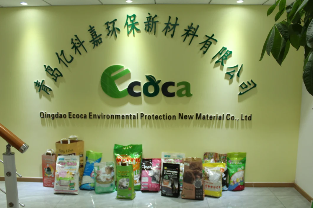 China Quality Factory Wholesale Eco-Friendly Recycled Paper Cat Litter New Cat Litter Cleaning Supplies